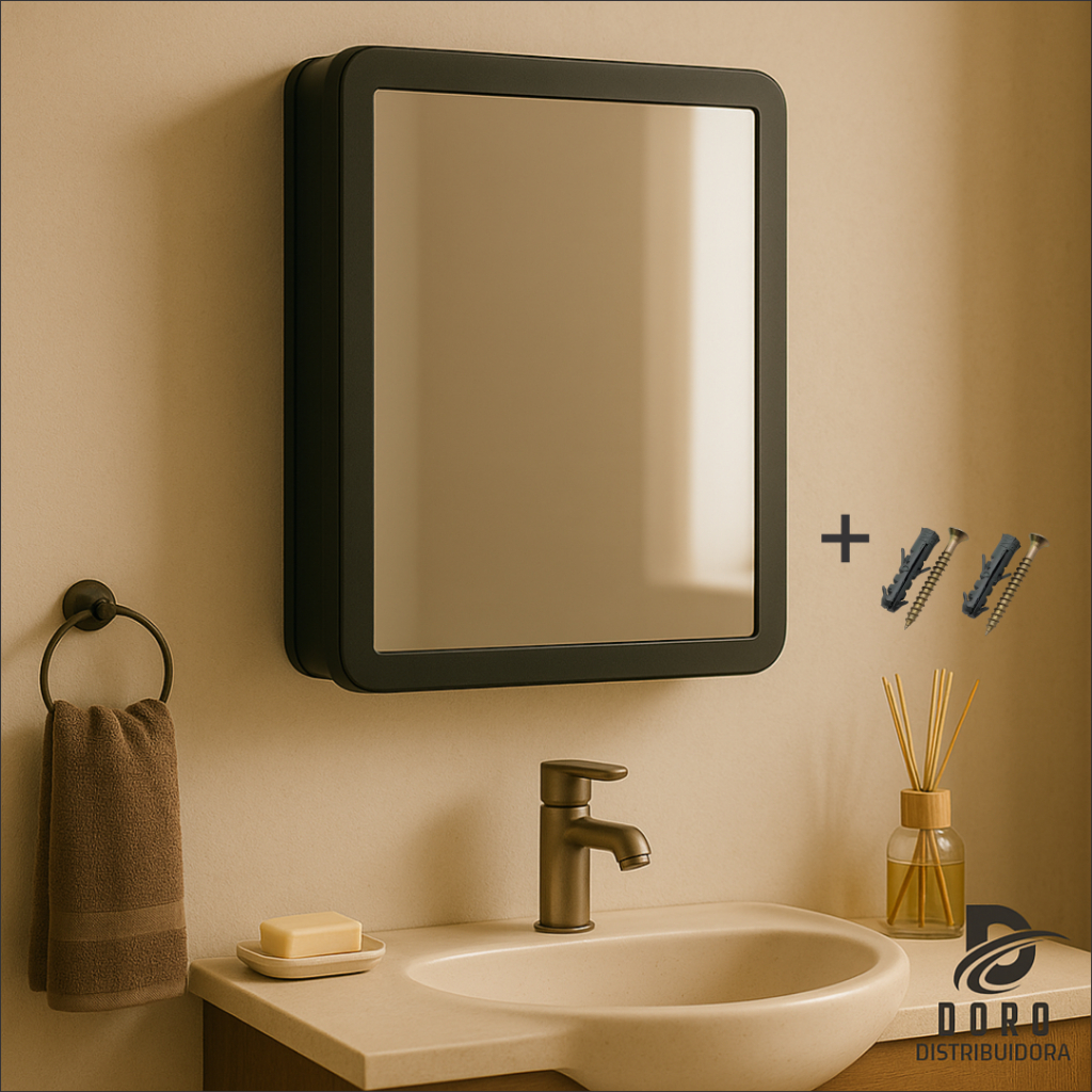 Armario com espelho, para banheiro, armario de sob