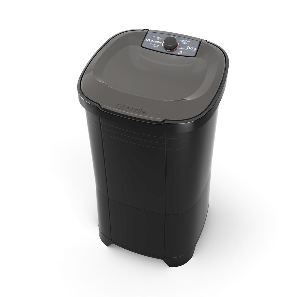 Tanquinho Mueller 10Kg Semiautomático MLT10 Preto
