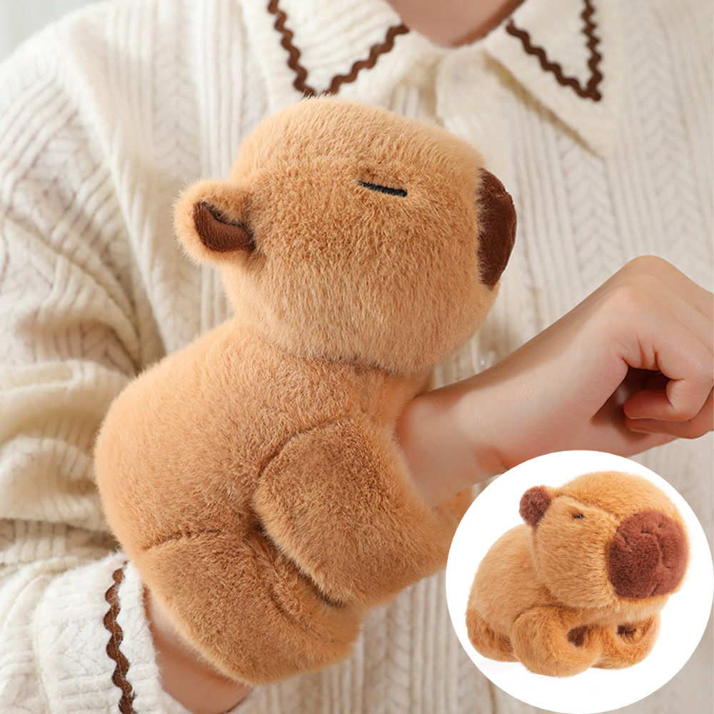 Pulseira de pelúcia de Capivara, Lindo Anel De Bo