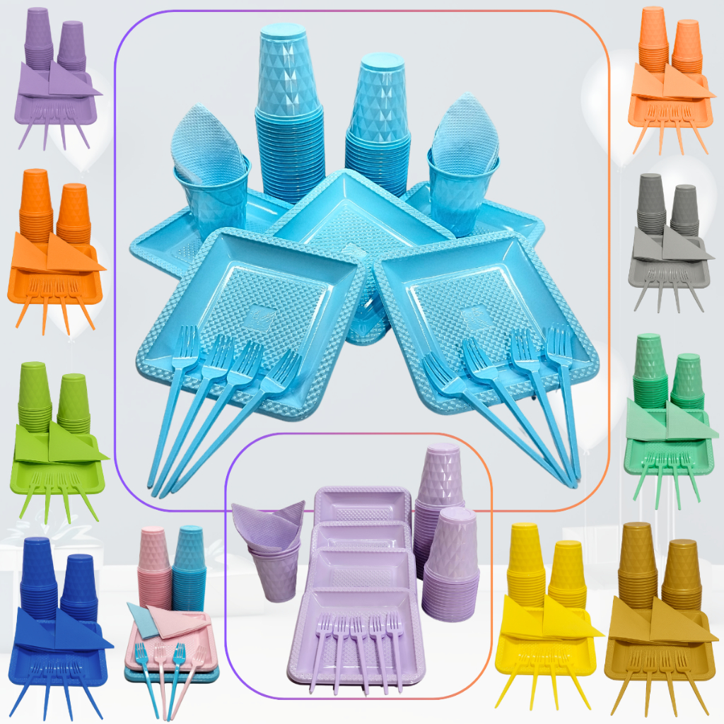 420 Itens Descartáveis Para Festa Aniversário Co