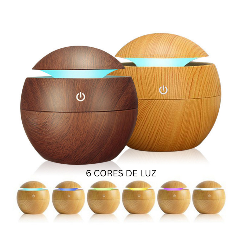 Umidificador Aromatizador Difusor Ultrassônico Lu