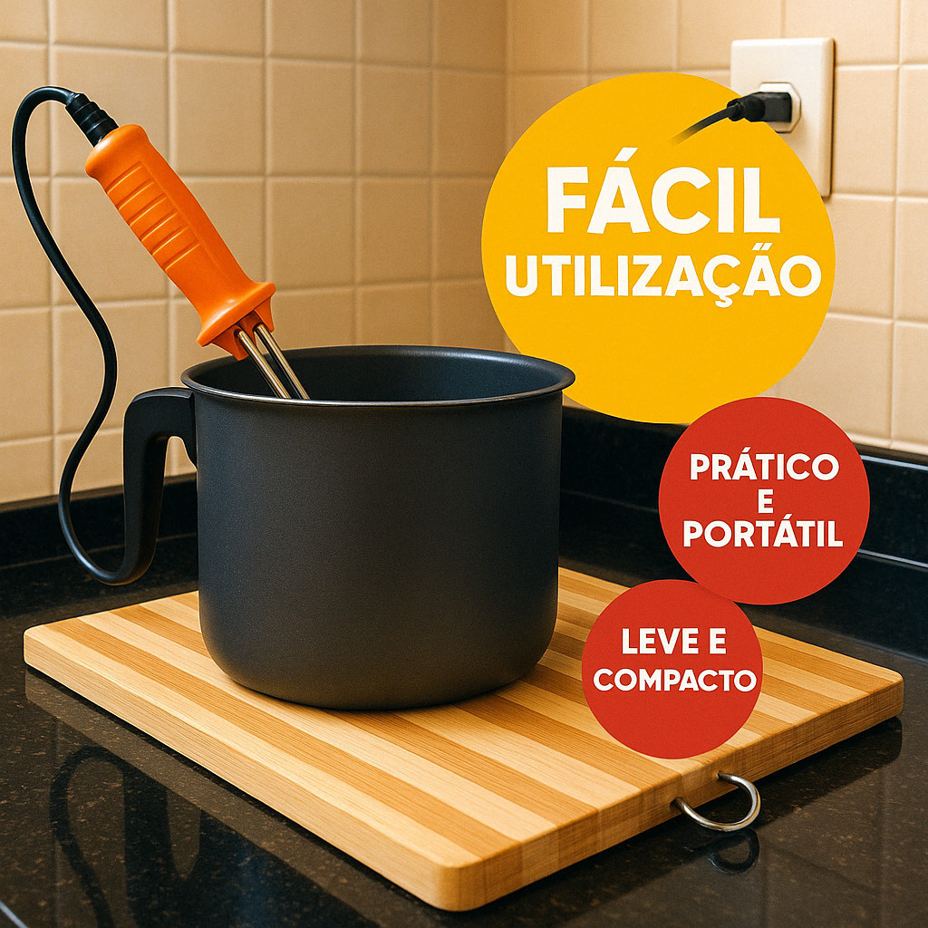 Aquecedor Água Ebulidor Elétrico Rabo Quente Mer