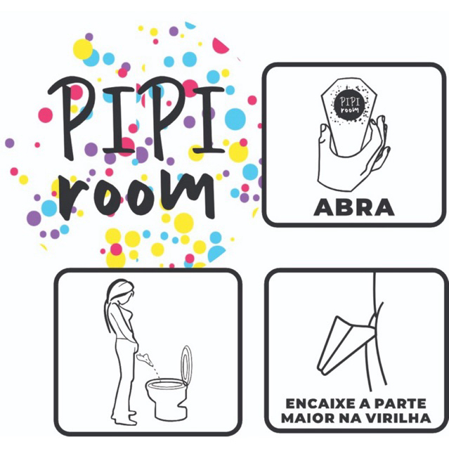 Kit Funil Urinário Pipi Room Descartável –