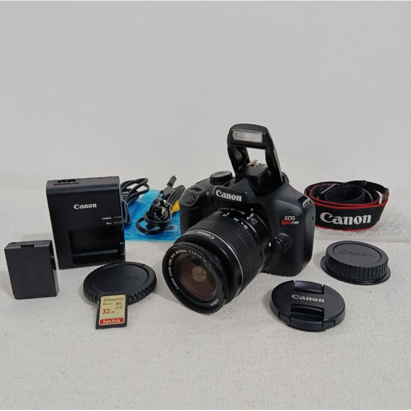 Câmera Digital Canon EOS T100 + Lente 18-55mm