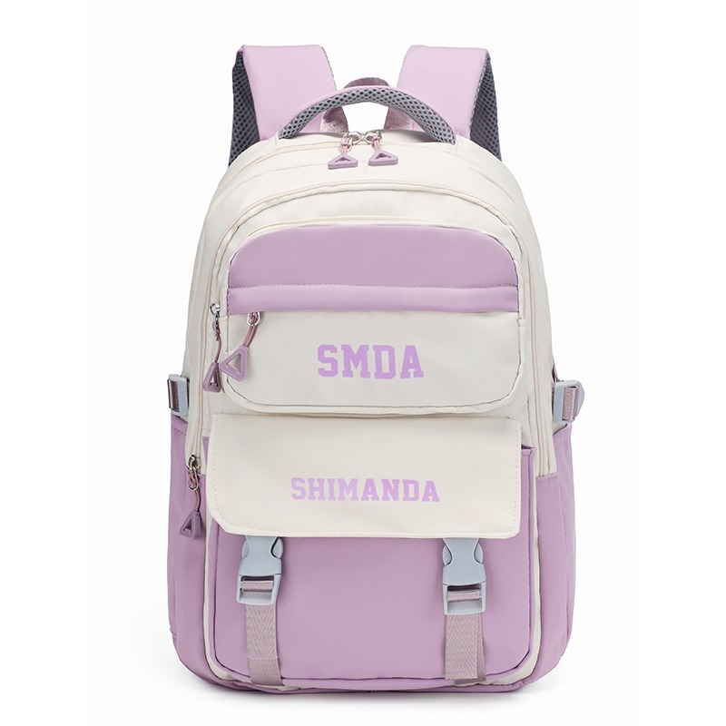 Mochila Feminina Grande Capacidade Para Escolar Tr