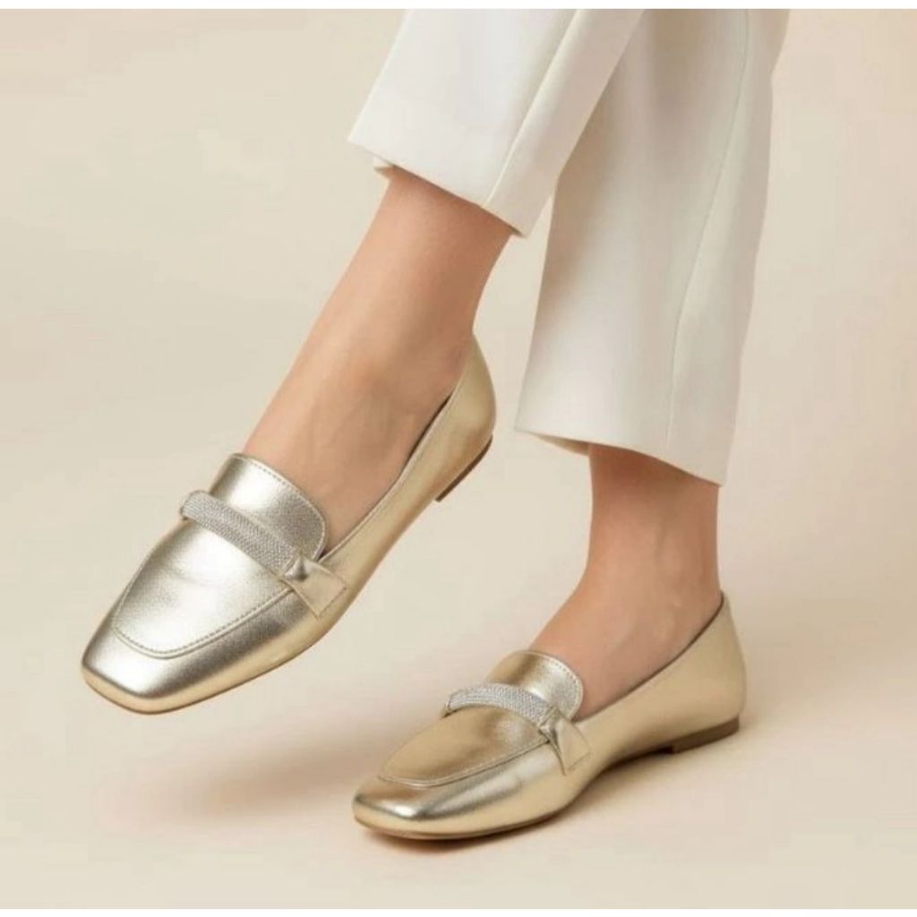 Sapatilha Feminina Confortável Luxo Sapato Femini