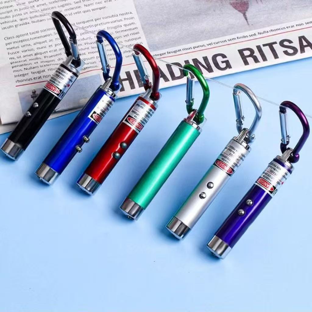 Kit 2/4/6 Chaveiro Laser Vermelho Lanterna Luz UV 