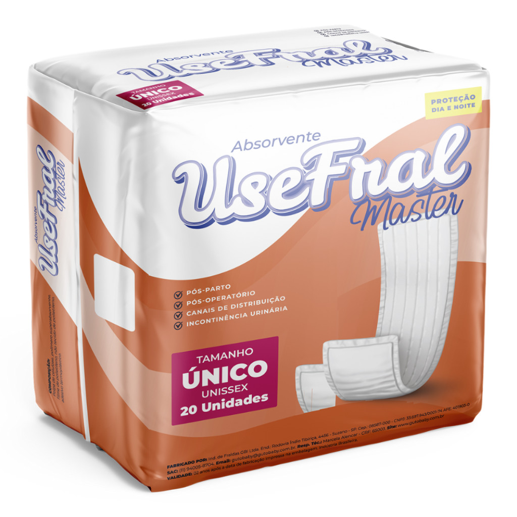 Absorvente Geriátrico Usefral Master c/20