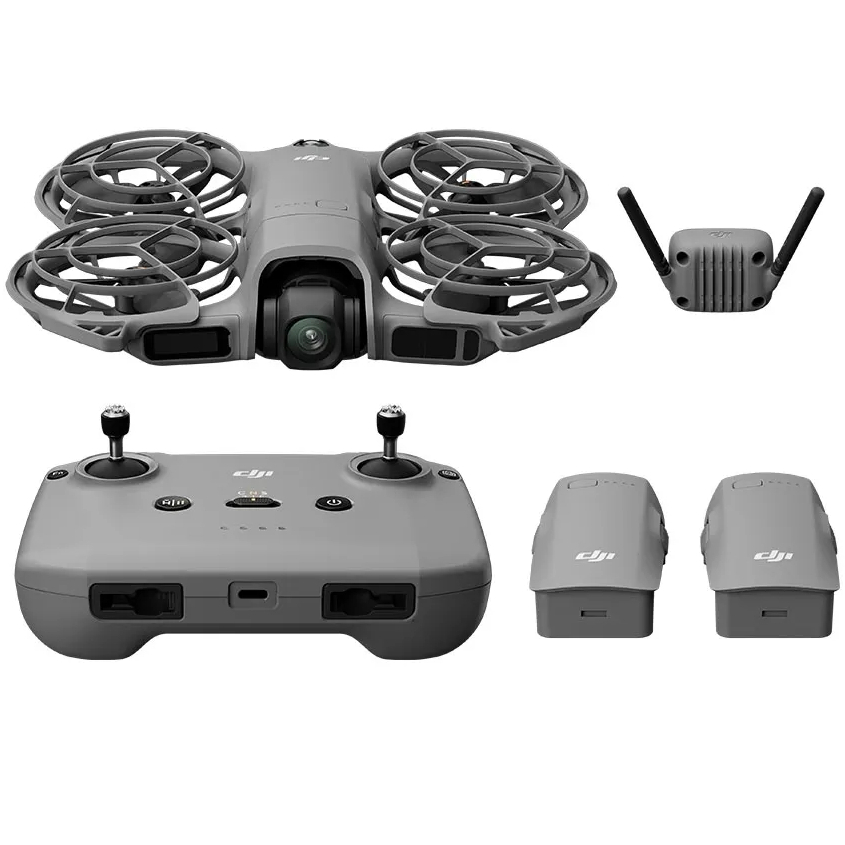 Drone DJI Neo 2 Fly More Combo Com Controle 3 Bate