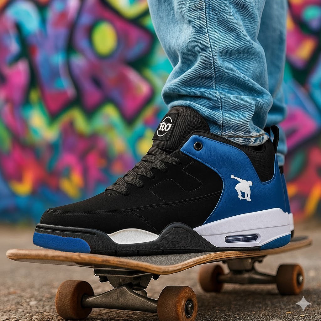 Tenis de treino botinha basquete academia treino c