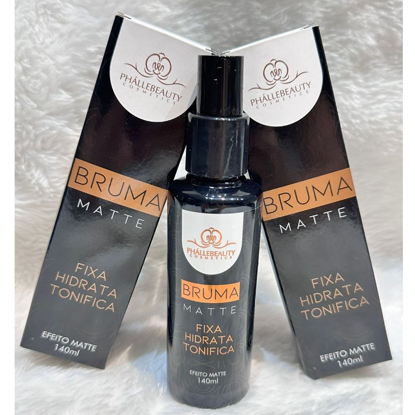 Bruma Fixadora Matte PhálleBeauty 140ml | Fixa Ma