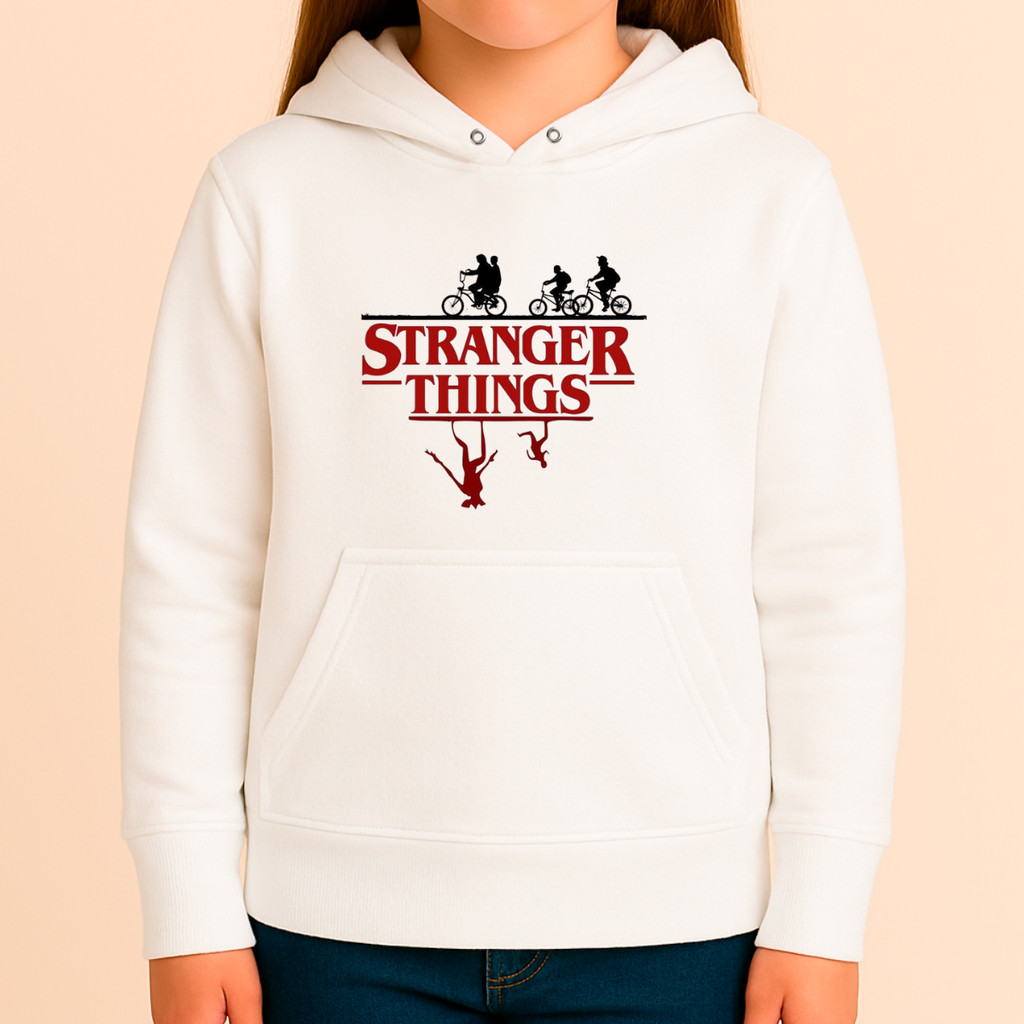 Blusa Moletom Menina Estampa Stranger Things Juven