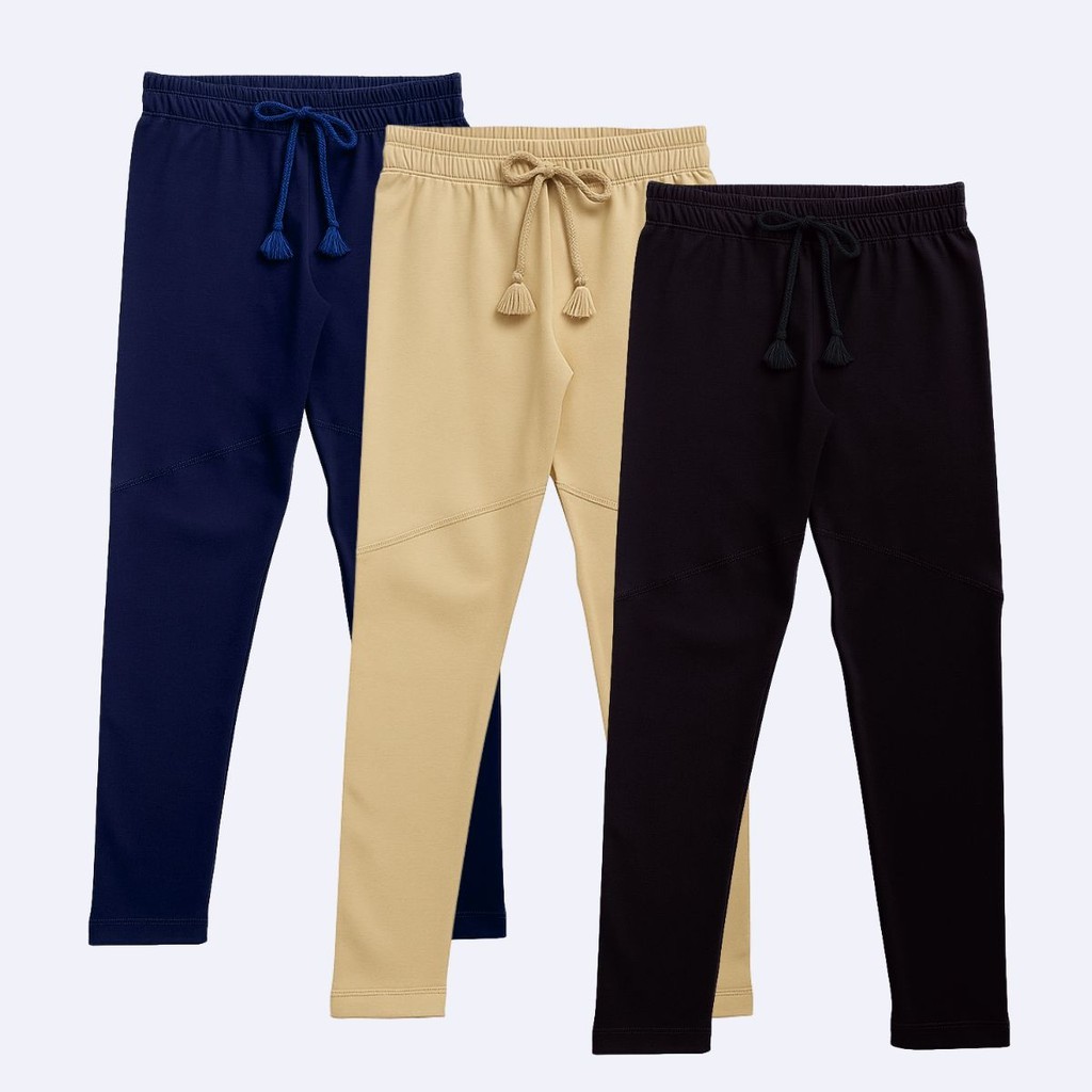 Kit 3 Calça Legging Menina Básica Dia a Dia Esco