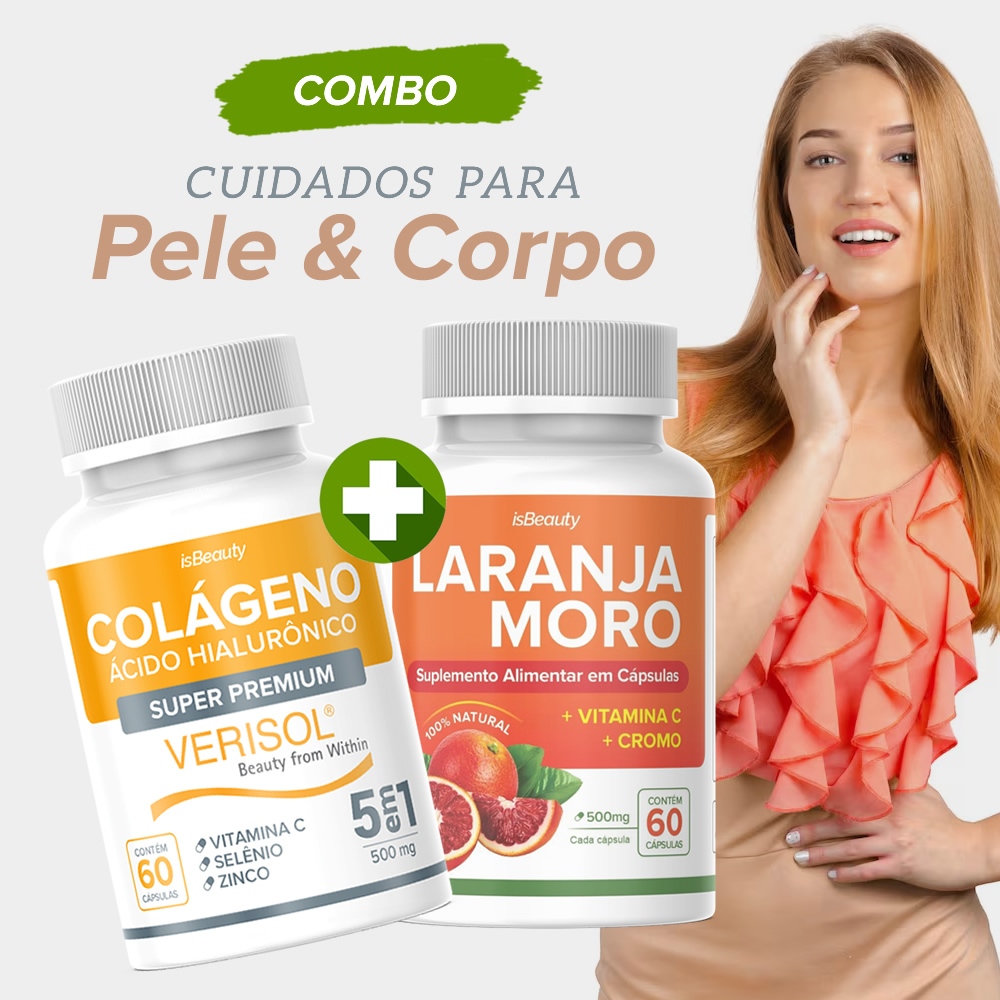 Kit Beleza Colágeno Verisol + Laranja M – �