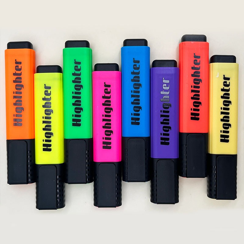 Kit 4/6 Cores Marca Texto Alta Qualidade Nao Trans