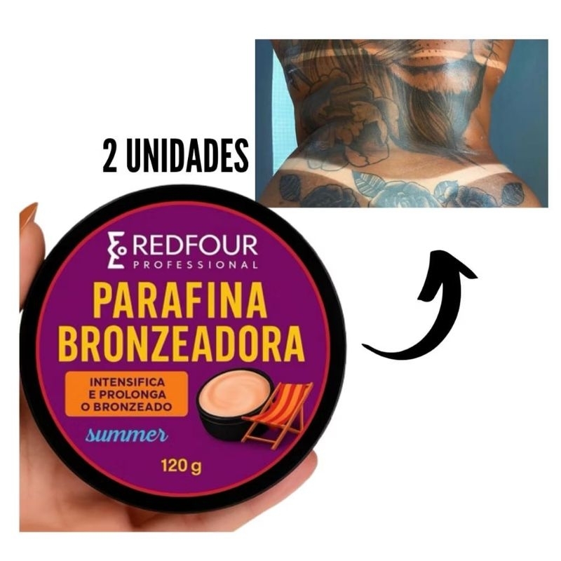 Kit Acelerador De Bronze + Parafina Bronzeadora, b