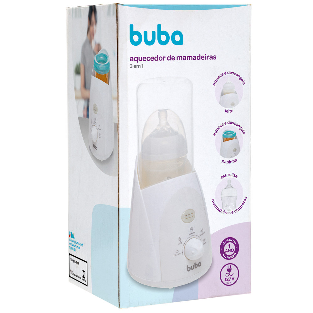 Aquecedor de Mamadeiras 3 em 1 127v – Buba