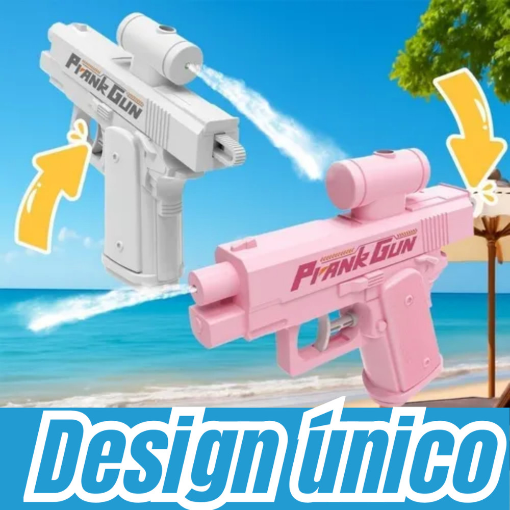 Brincadeiras com brinquedos em alta: pistola de á