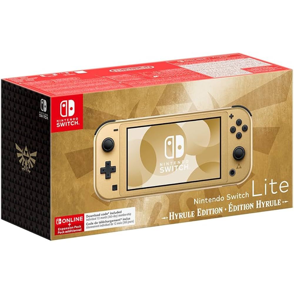 Console Nintendo Switch Lite Hyrule Edition 32GB &