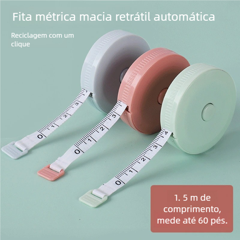 Régua Macia para Medir Roupas – Fita Métri