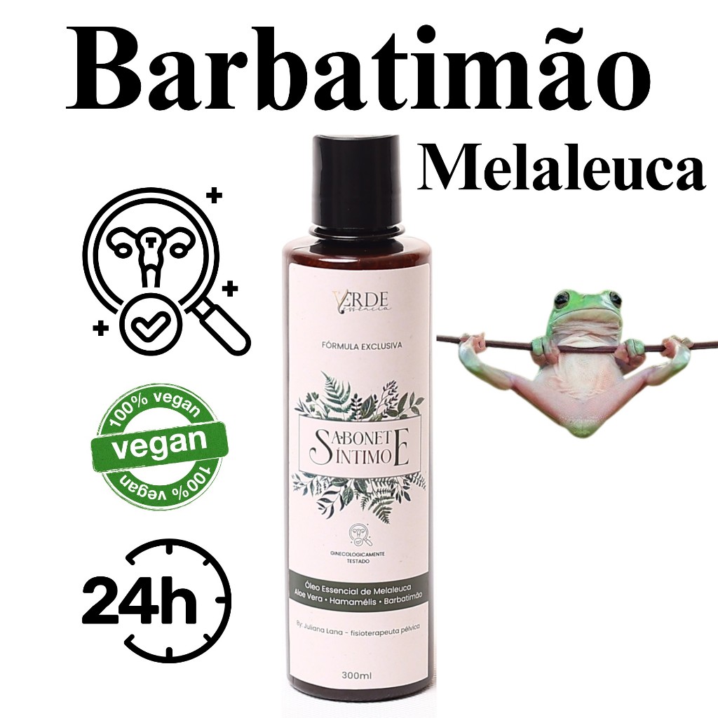 Sabonete Íntimo Feminino Bartimão Melaleuca Acab