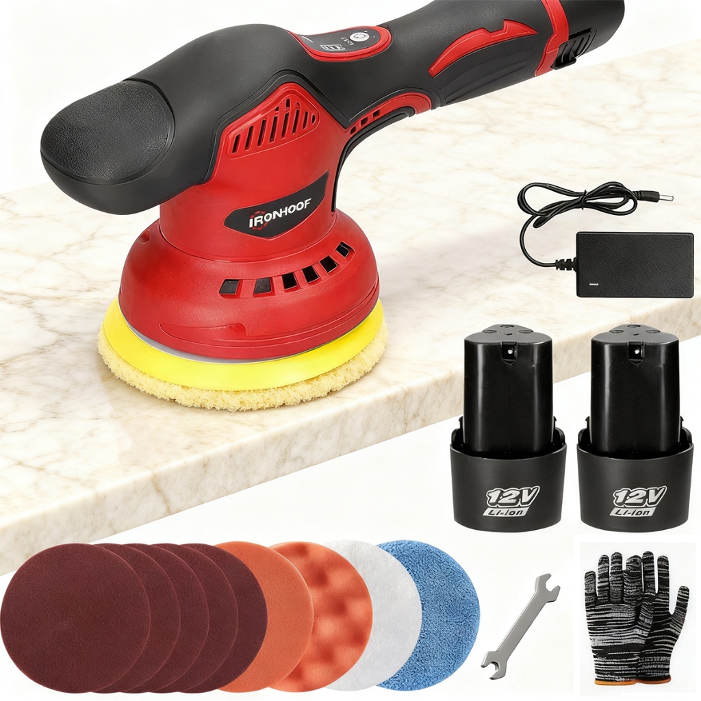 Lixadeira Politriz Recarregável Polidora Sem Fio 