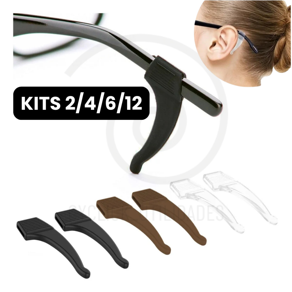 Prendedor fixador de óculos gancho de orelha trav