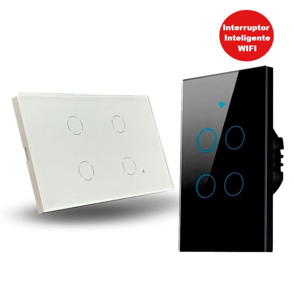 Interruptor Inteligente 1.2.3.4  Botões Teclas Tu