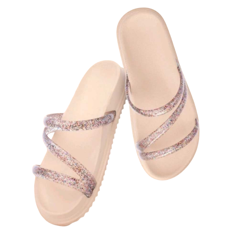 Sandália Papete Feminina Birken Plataforma Rastei