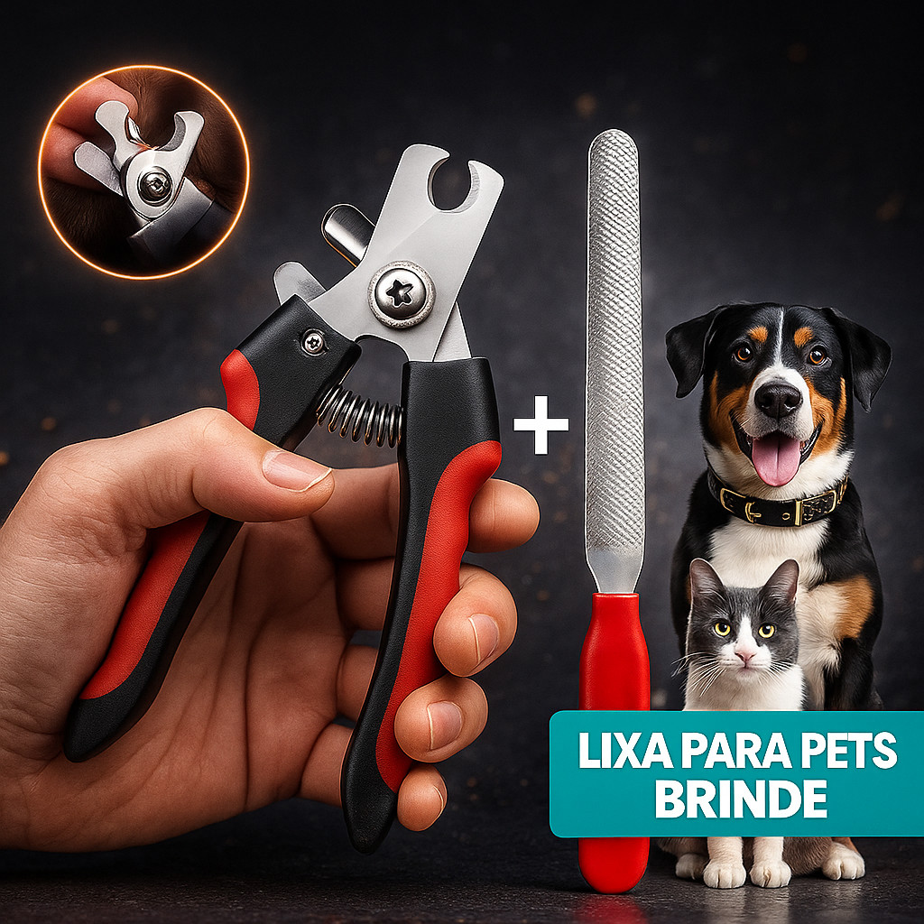 Cortador de Unhas Pet Tesoura Profissional para C�