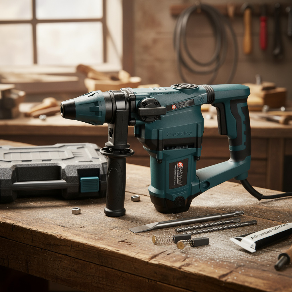 Martelete Perfurador Rotativo Rompedor  Nakasaki 7