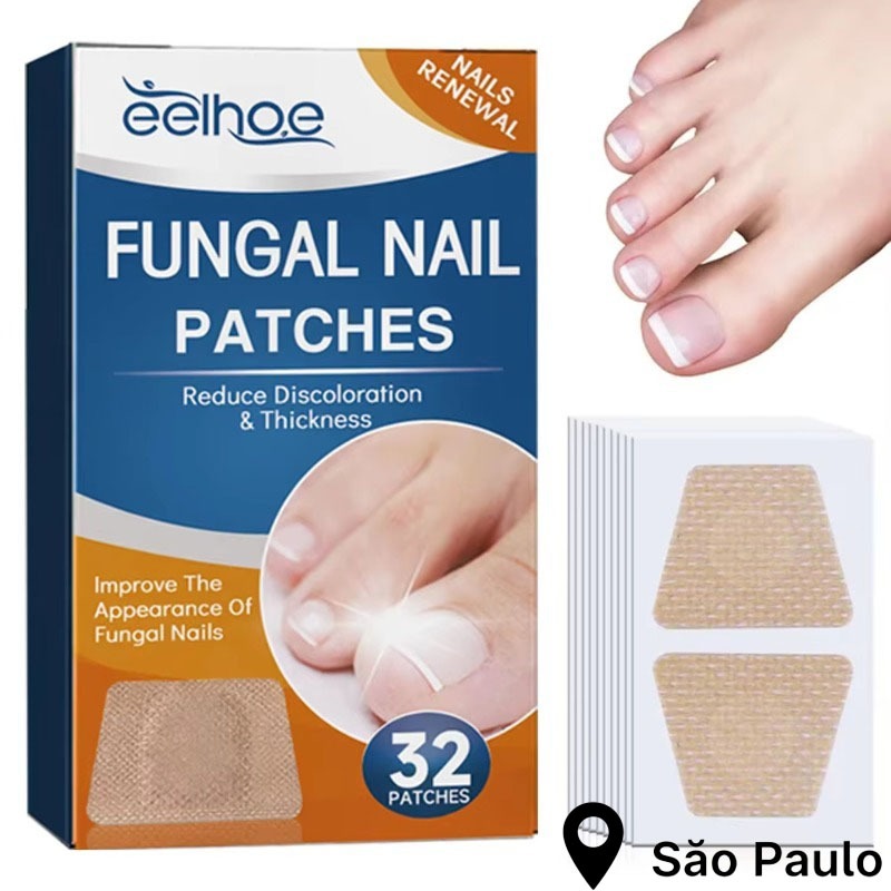 64 Peças de adesivos cinza para reparo de unhas d
