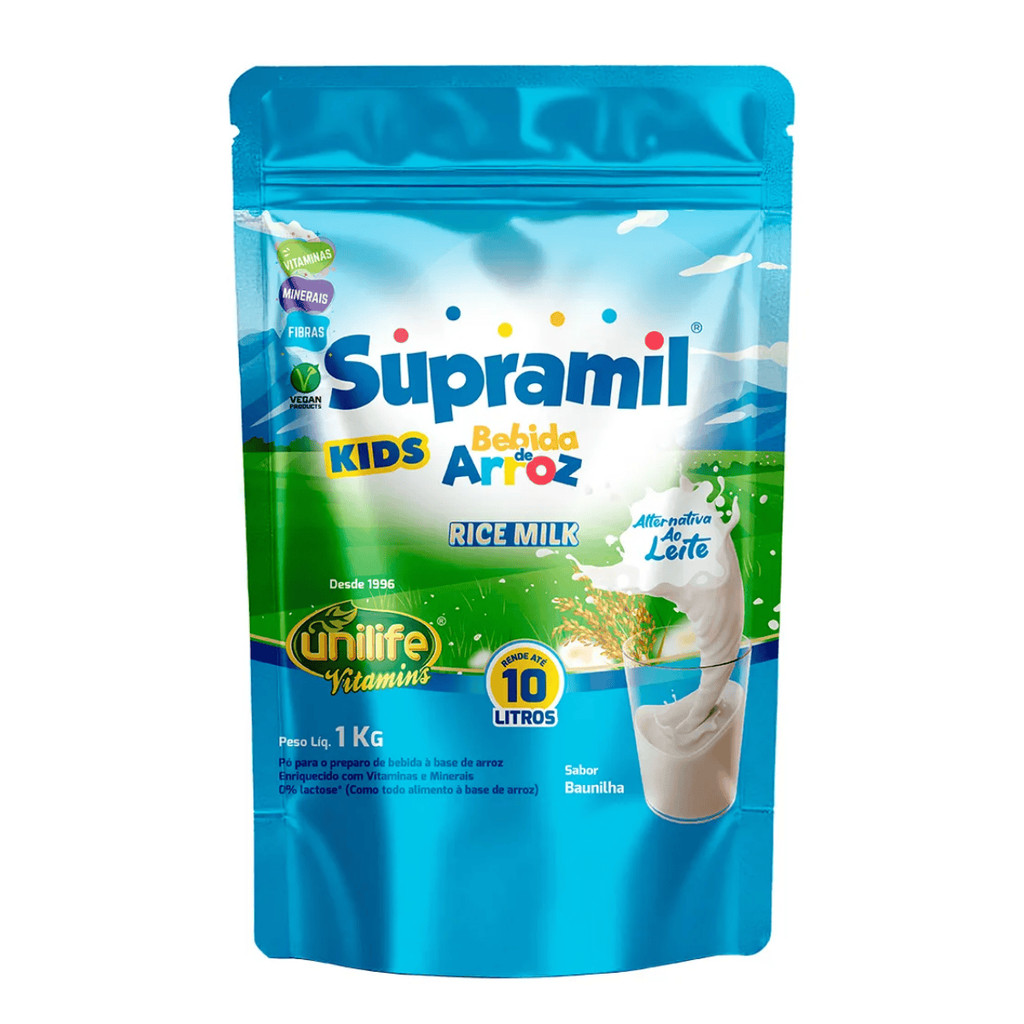 Bebida De Arroz Rice Milk Supramil Kids 1kg Unilif