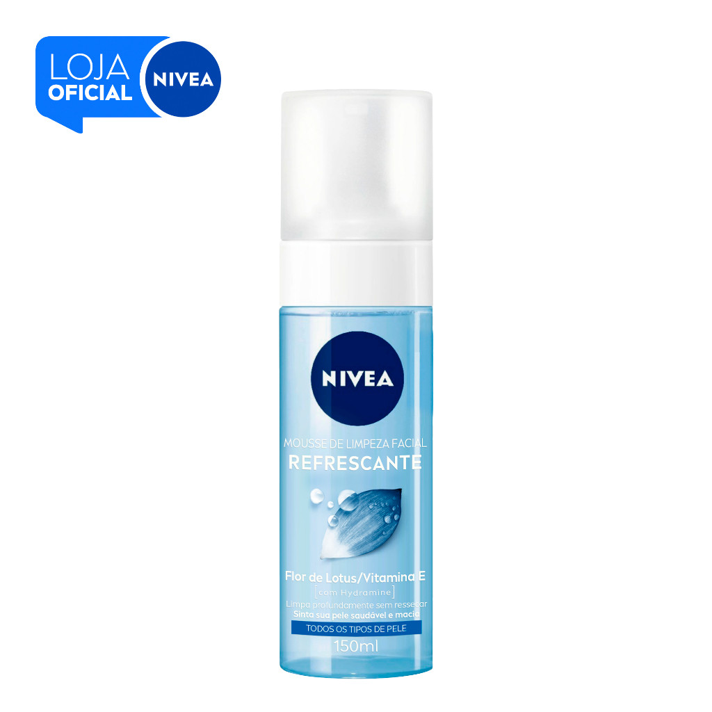 NIVEA Mousse de Limpeza Facial Refrescante 150ml