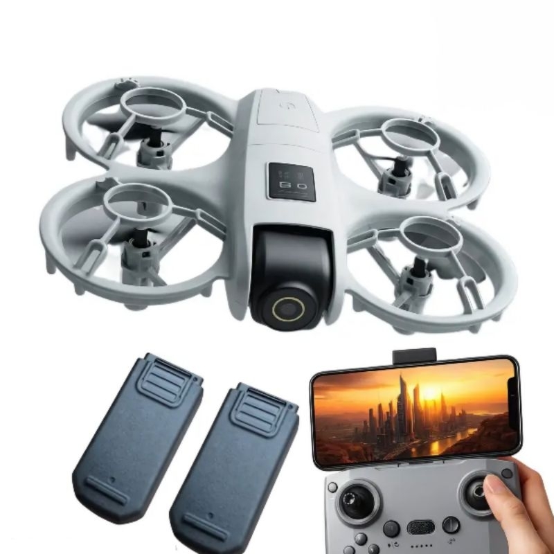 Mini Drone GT3 D1 Pro V66 T3 Com 2 Baterias Câmer
