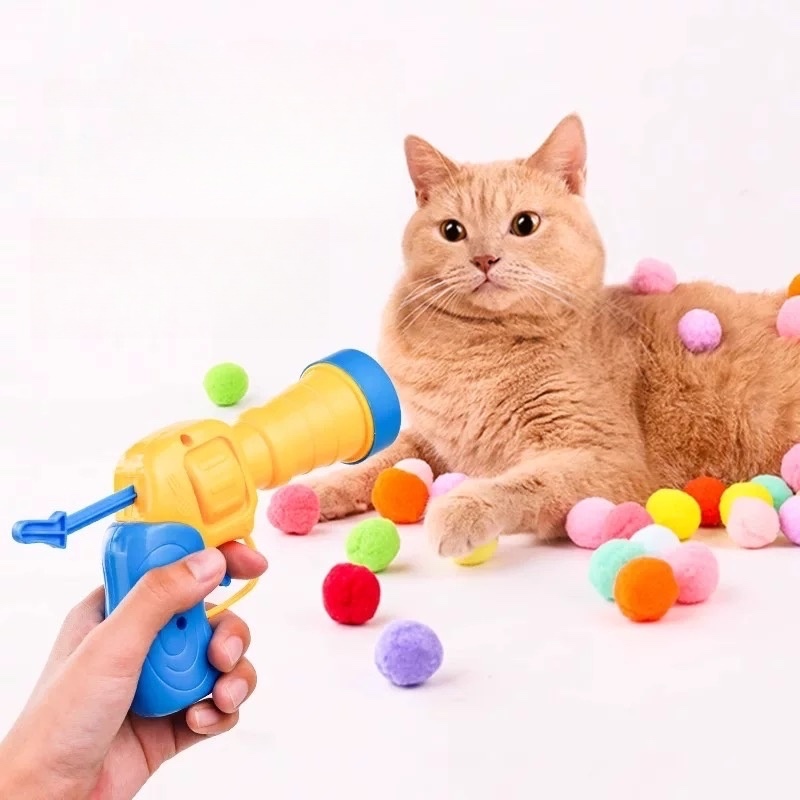 Brinquedo Interativo Para Gatos Arminha de Bolinha