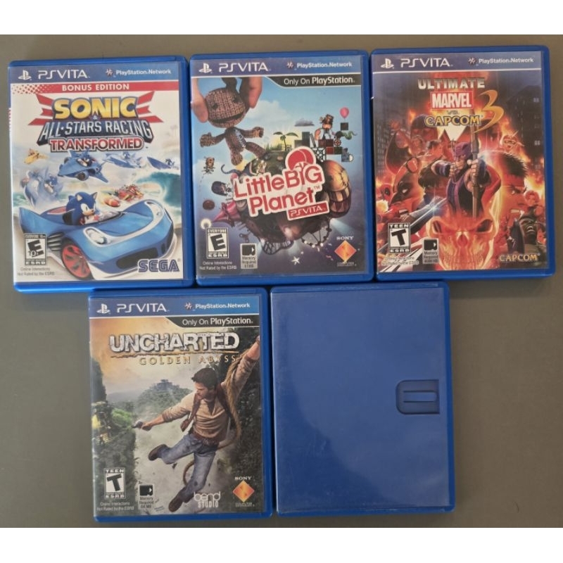 Caixa de Jogos PSVITA