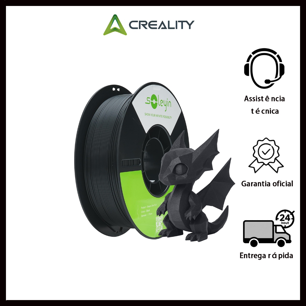 Creality Soleyin Ultra PLA 1.75mm Filamento Impres