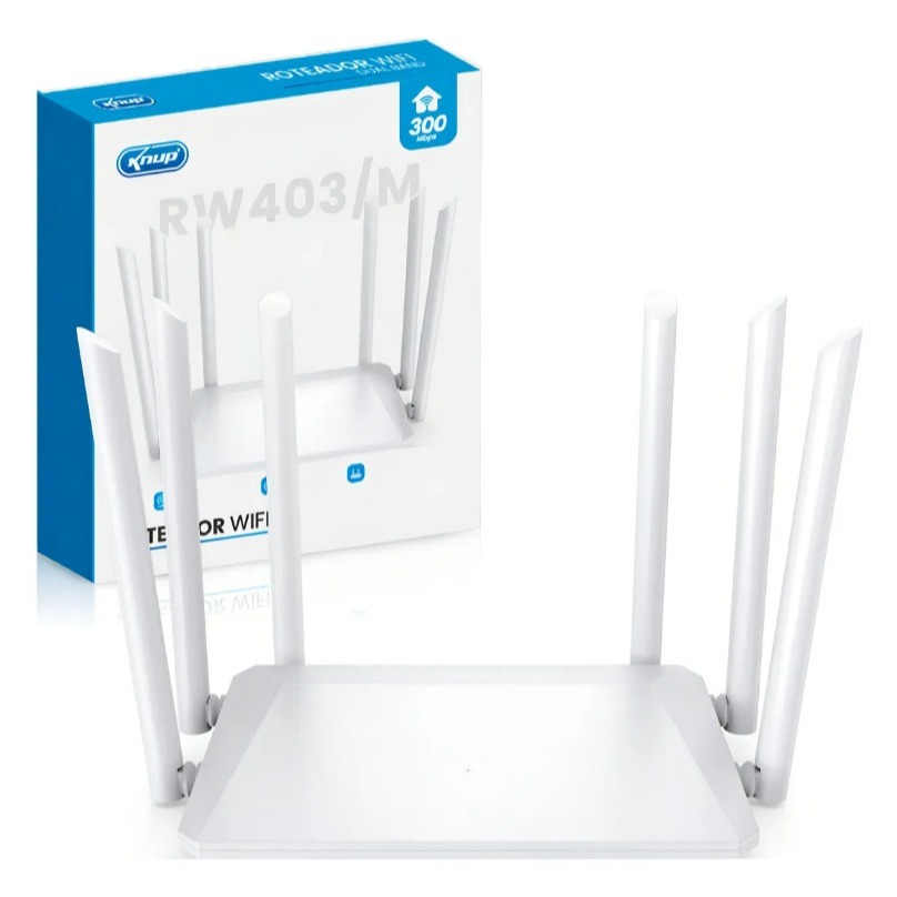 Roteador Repetidor Wi-fi Gigabit Wifi Rede Ap 6 An