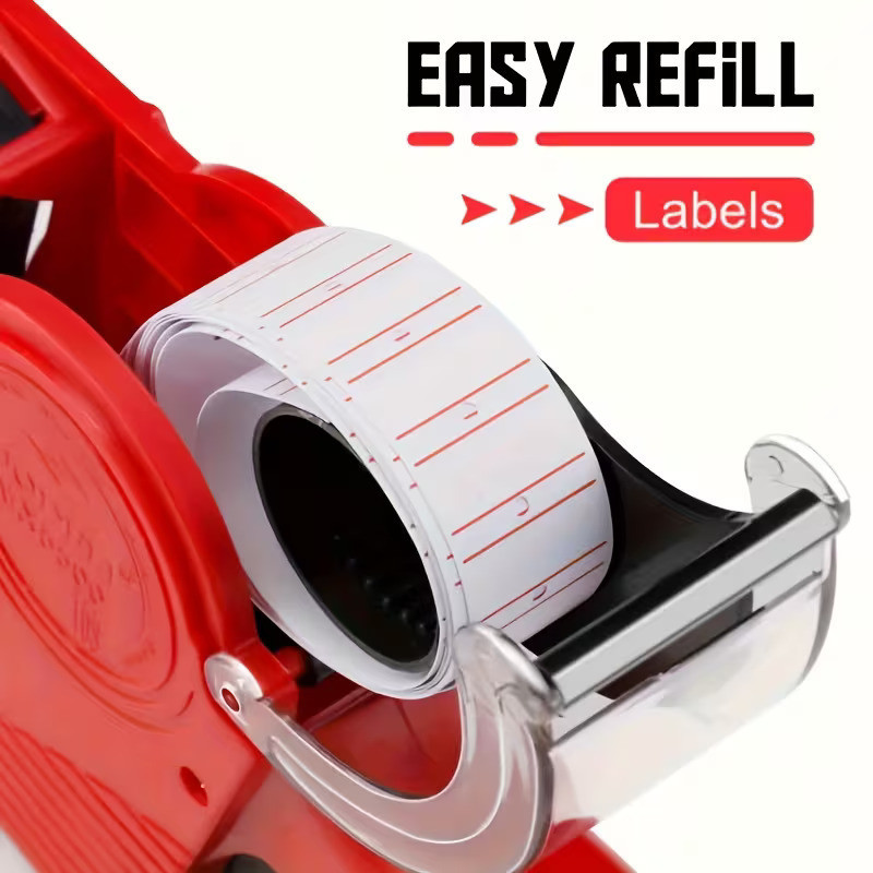 Etiquetadora Manual De Preços 8 Dígitos + 1 rolo