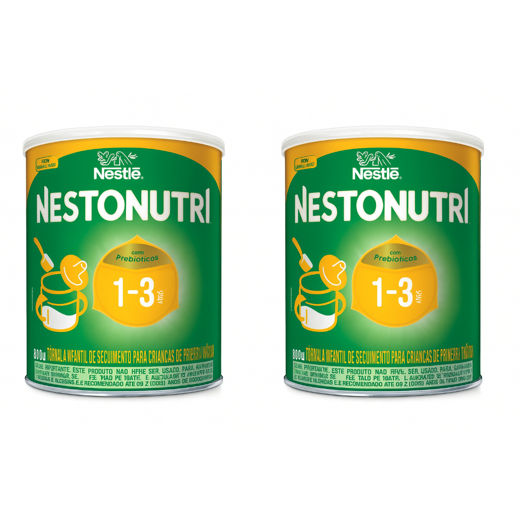 Kit 2un Fórmula Infantil Nestonutri 1 A 3 Anos La