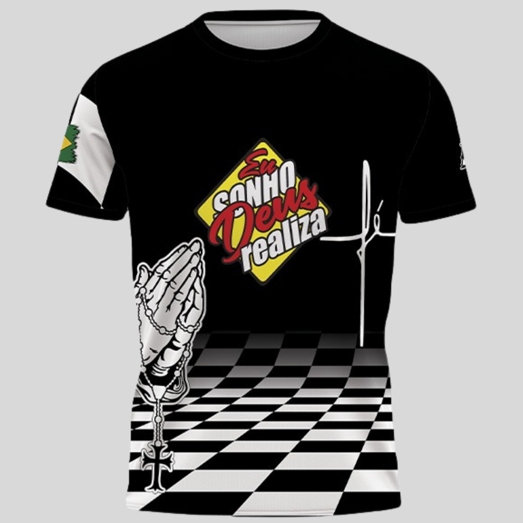 Camiseta Scania Camisa Caminhoneiro Eu Sonho Deus 