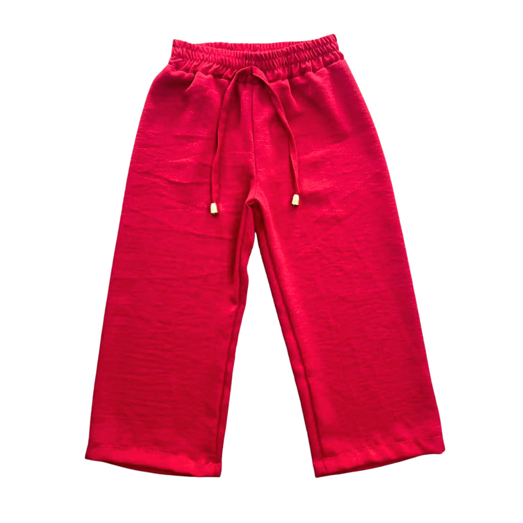 Calça Pantalona Infantil e Juvenil Sem Bolso  Lev