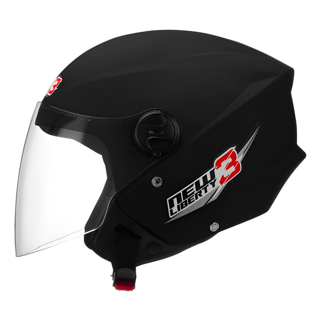 Capacete Aberto Pro Tork New Liberty 3 Three Fosco