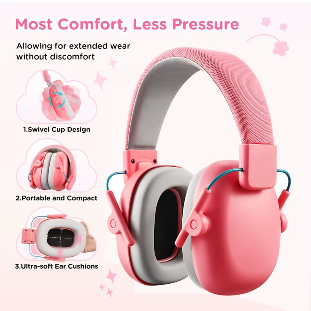 fone autismo fone protetor para criança autista p