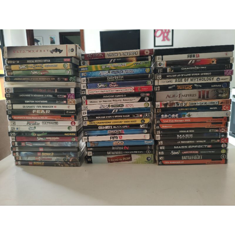 jogos para Pc originais sim city the Sims lego cal