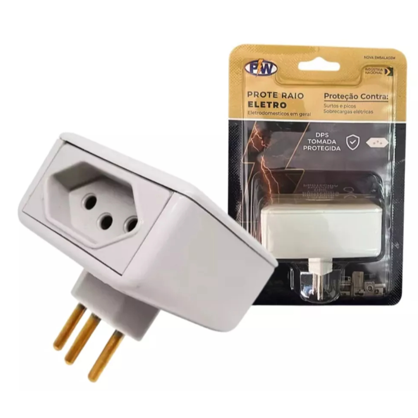 Protetor Eletro Geral Contra Descargas Elétricas 