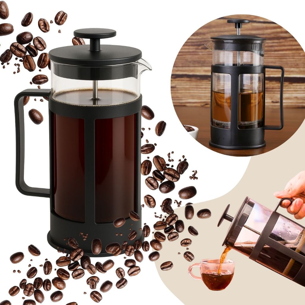 Cafeteira Prensa Francesa 350ml Gourmet Café Chá