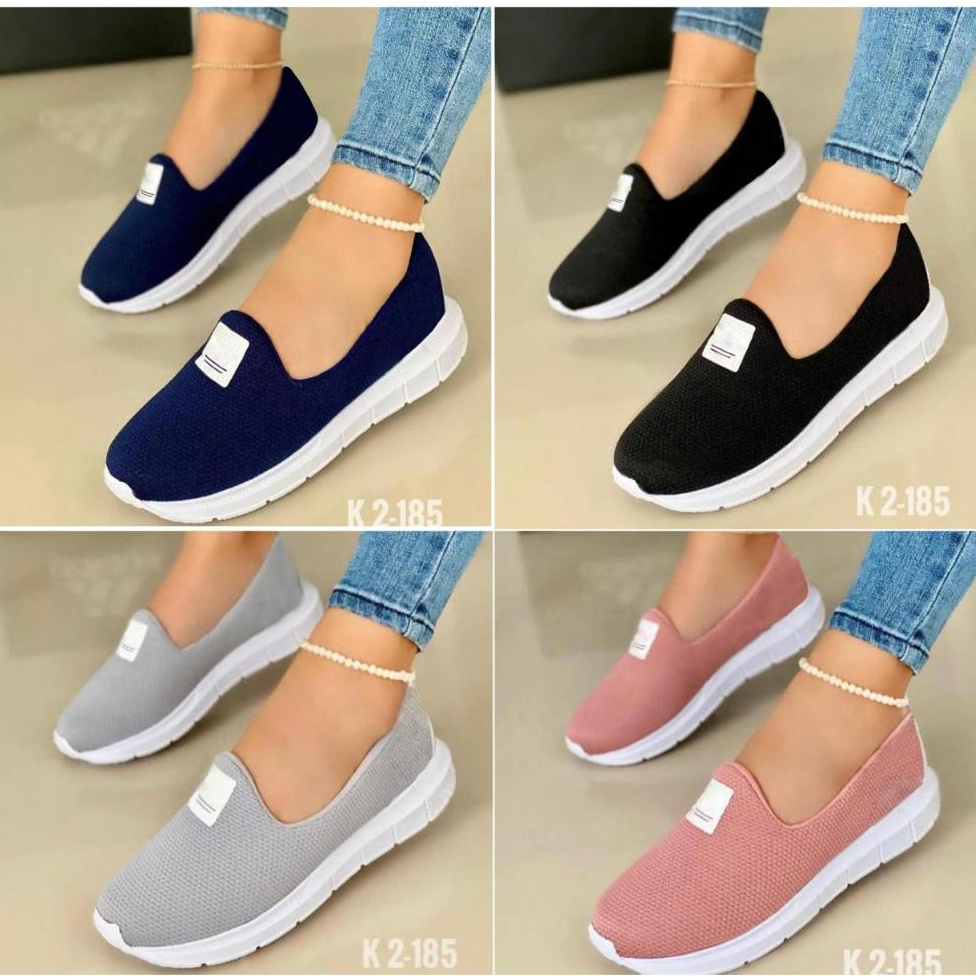Sapatilha Feminina Adulta Yate Slip-On Casual Leve