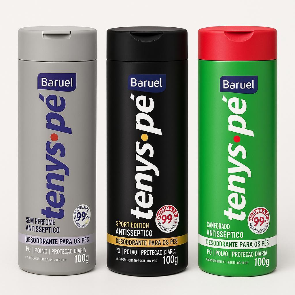 KIT COM 3 TENYS PÉ BARUEL 100G – CANFORADO,
